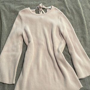 Nordstrom Signature Pale Pink Cashmere Sweater Dress